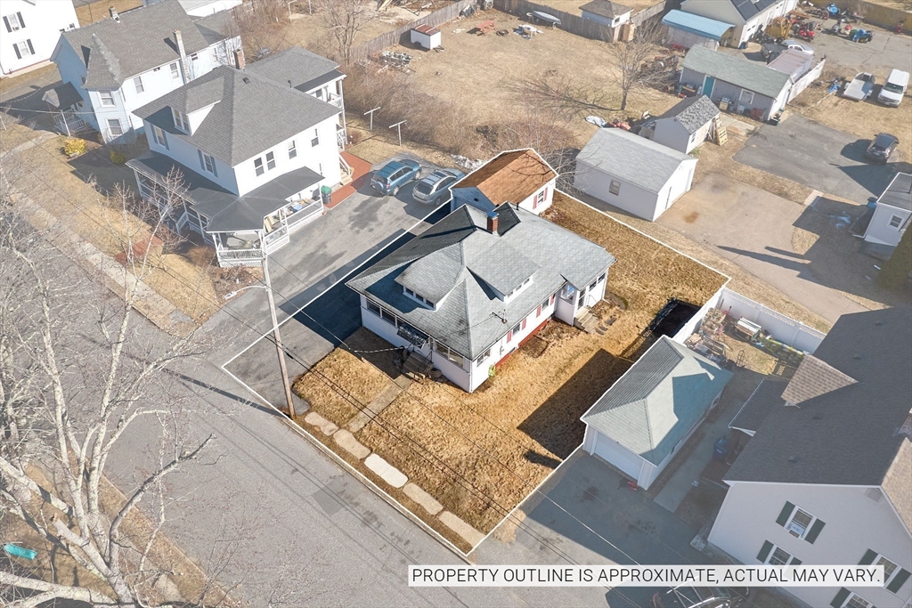 5 Ruggles Street Three Rivers, MA 01080 - Photo 21 of 30 an aerial view of a house with a yard