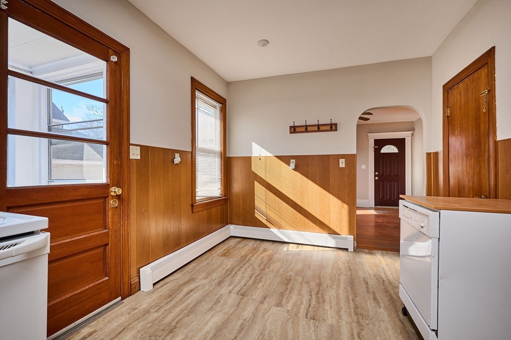 5 Ruggles Street Three Rivers, MA 01080 - Photo 4 of 30 a view of a hallway with wooden floor and staircase