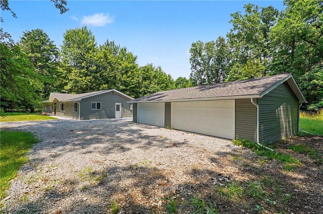 7583 Yale Road Atwater, OH 44201 - Photo 7 of 41 Brand new gravel driveway provides plenty of parking space.