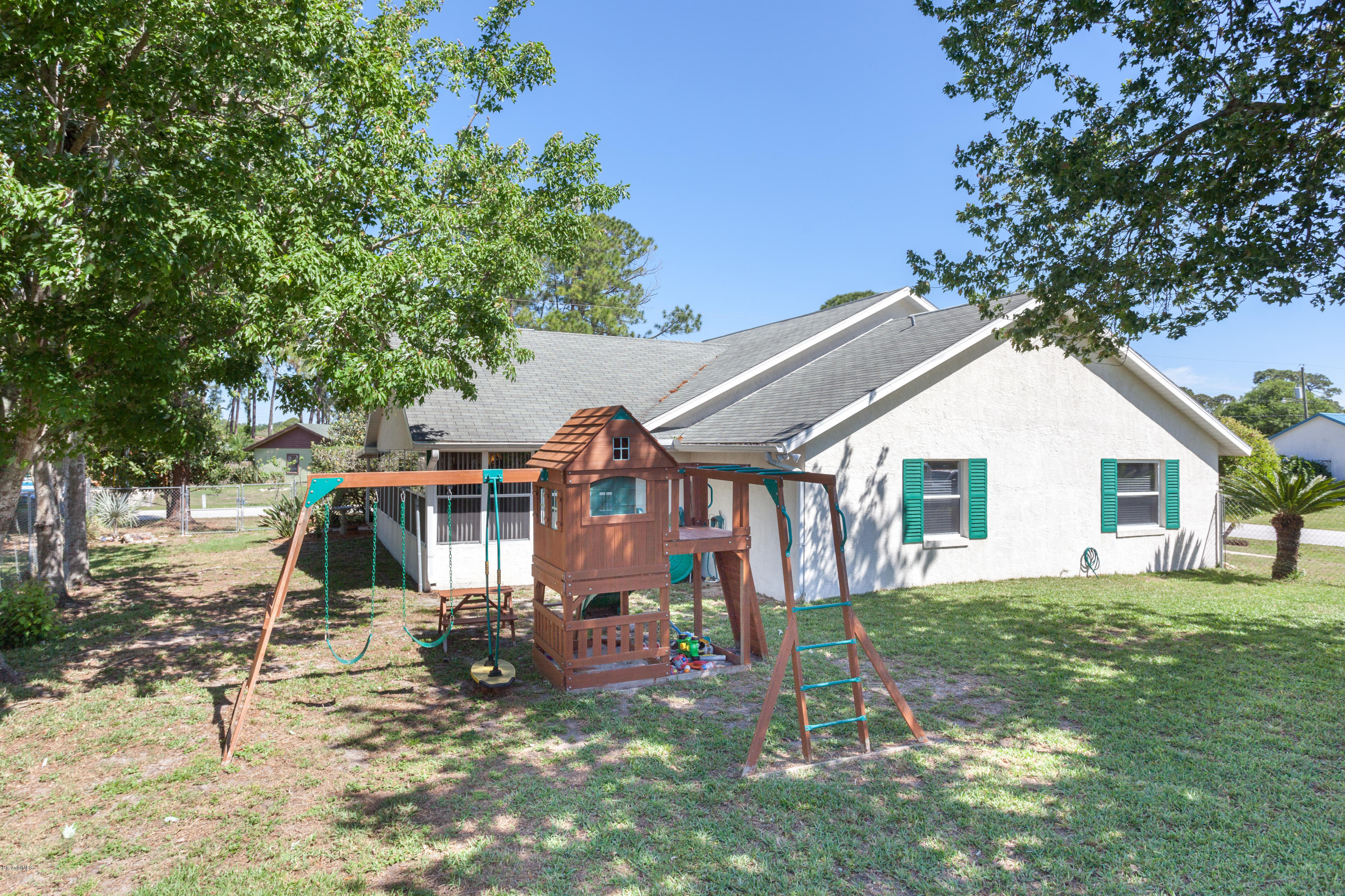 5505 Flint Road Cocoa, FL 32927 - Photo 19 of 20 Large Backyard