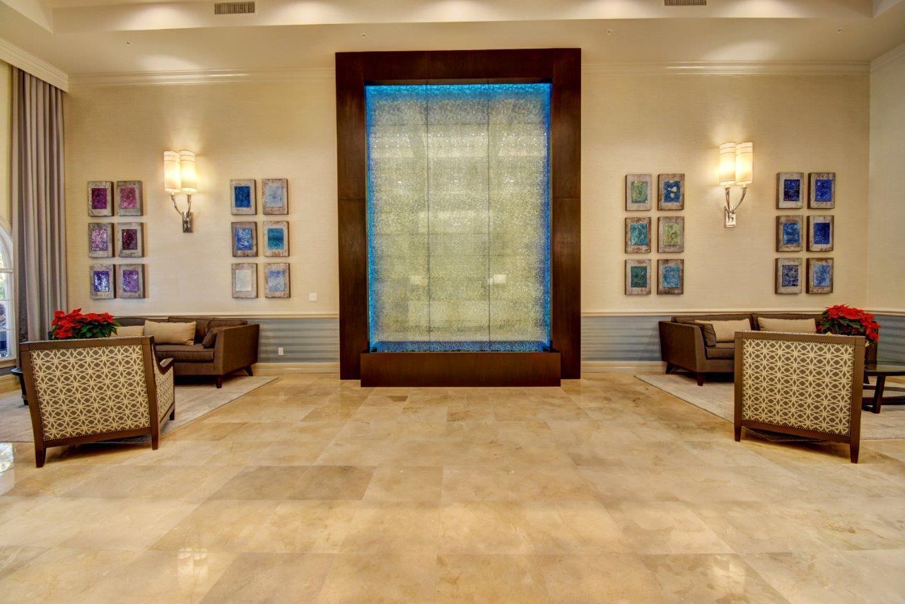 7373 Chorale Road Boynton Beach, FL 33437 - Photo 57 of 77 Clubhouse Lobby Water Feature