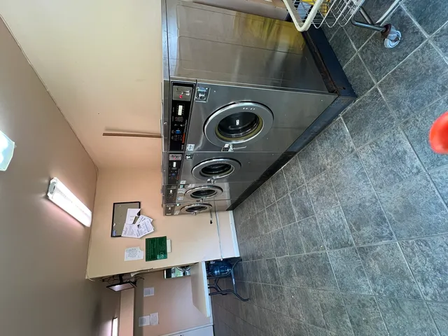 an aerial view of a kitchen