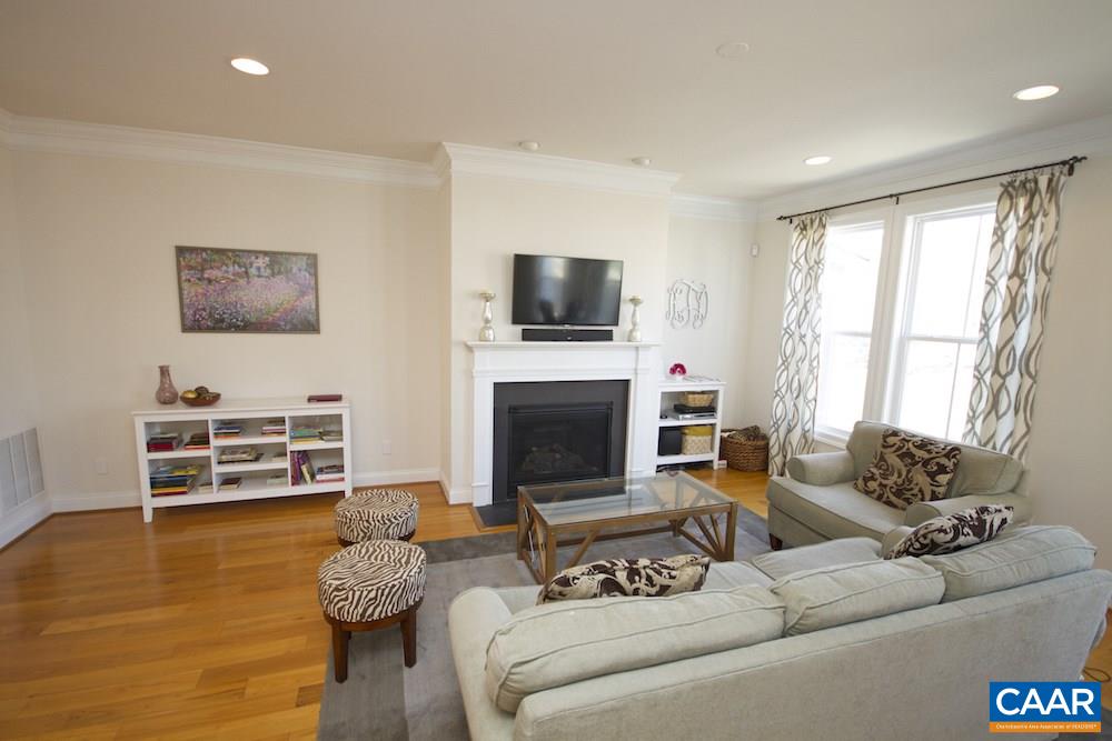 2018 Avinity Loop Charlottesville, VA 22902 - Photo 4 of 25 a living room with furniture a flat screen tv and a fireplace