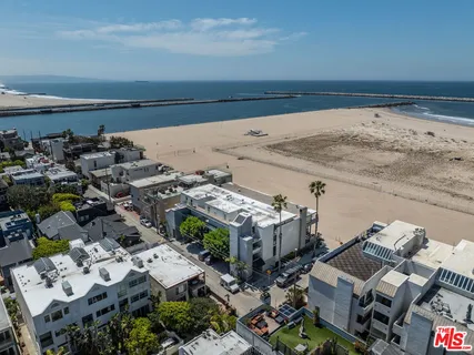 a view of city and ocean