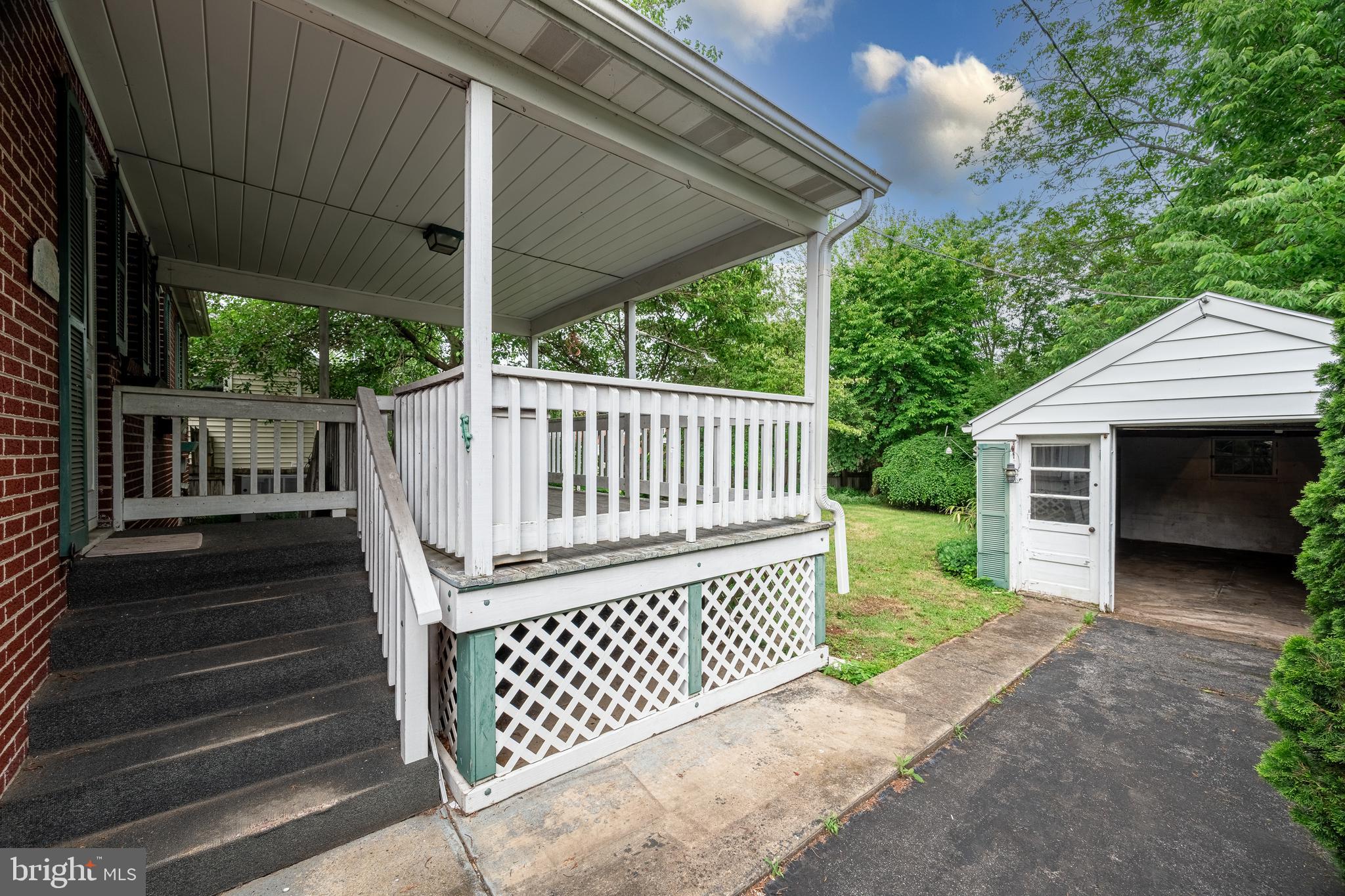 2 Norva Avenue Frederick, MD 21701 - Photo 27 of 36 a view of porch with wooden deck and furniture