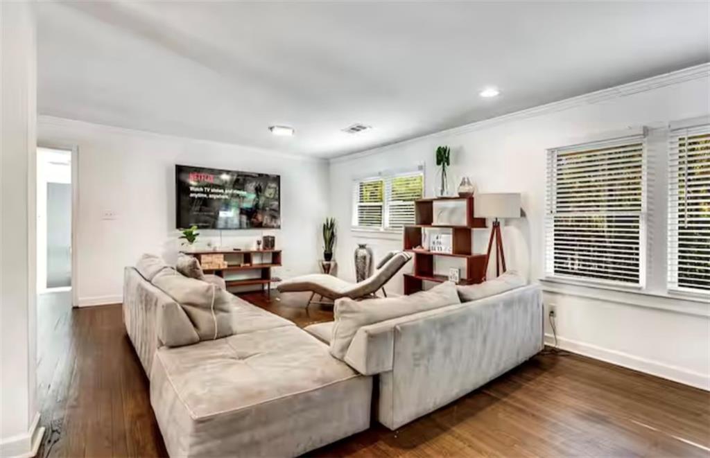 4050 Washington Road East Point, GA 30344 - Photo 20 of 58 a living room with furniture and a flat screen tv