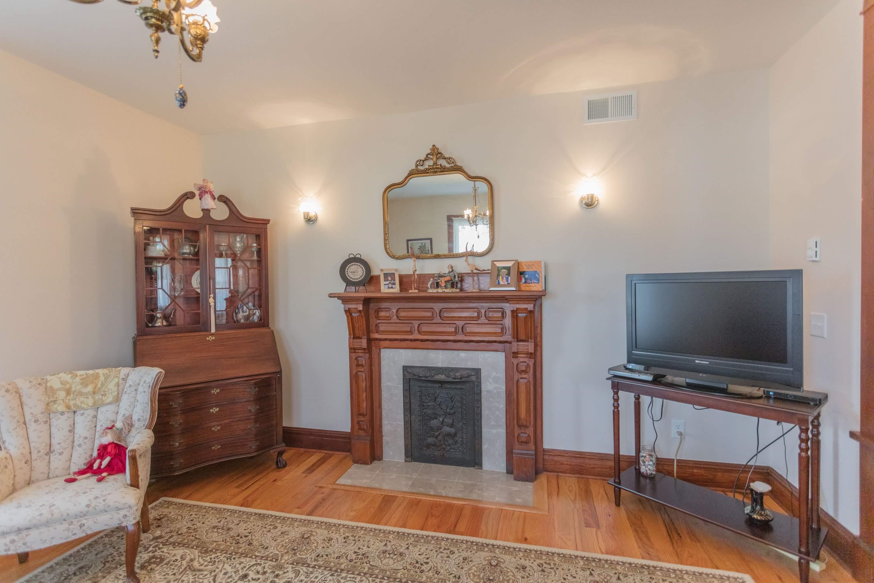 11 Shady Lane Raphine, VA 24472 - Photo 12 of 41 a living room with furniture and a fireplace