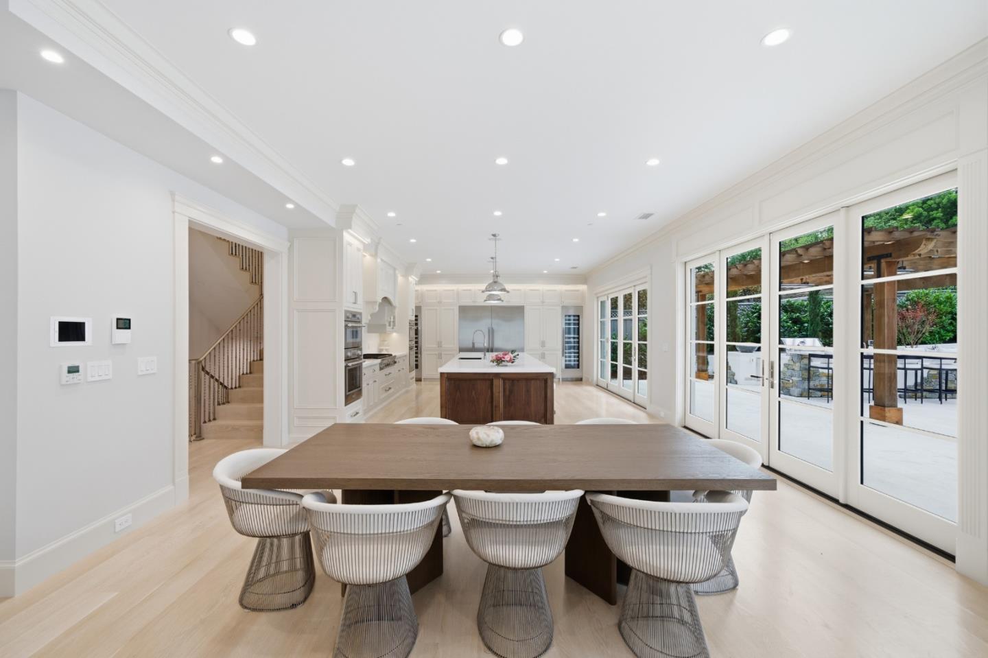 830 Bromfield Road San Mateo, CA 94402 - Photo 16 of 93 a kitchen with a table and chairs in it