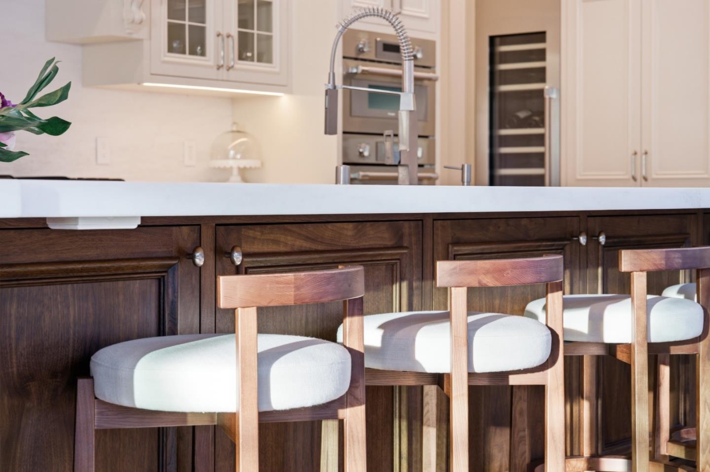 830 Bromfield Road San Mateo, CA 94402 - Photo 21 of 93 a kitchen with a table chairs dining table and chairs