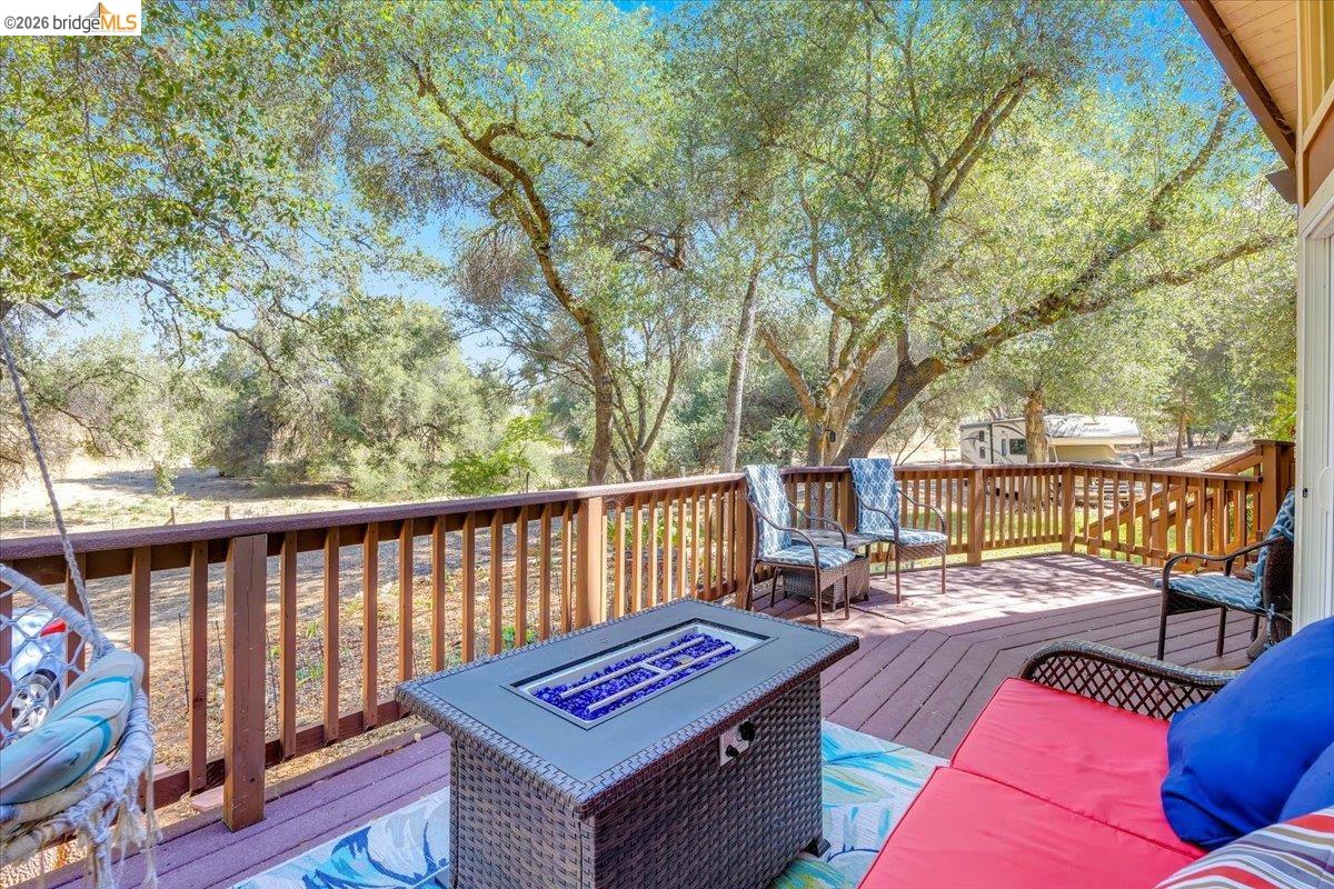 8733 Fraguero Road Sonora, CA 95370 - Photo 15 of 73 Expansive outdoor deck featuring wood decking and railings