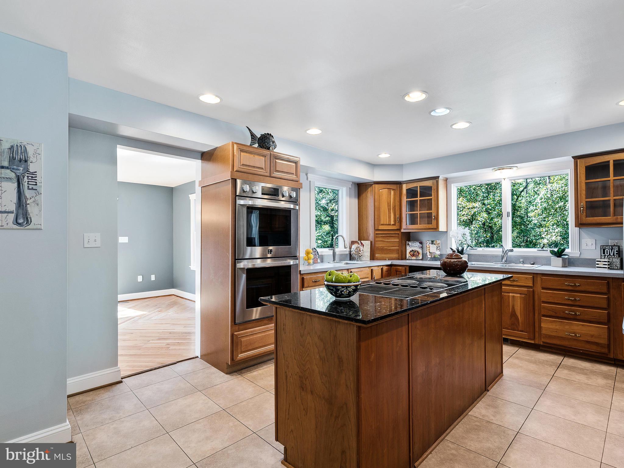 3444 Woodbine Road Woodbine, MD 21797 - Photo 40 of 78 a kitchen with stainless steel appliances granite countertop a sink and a stove