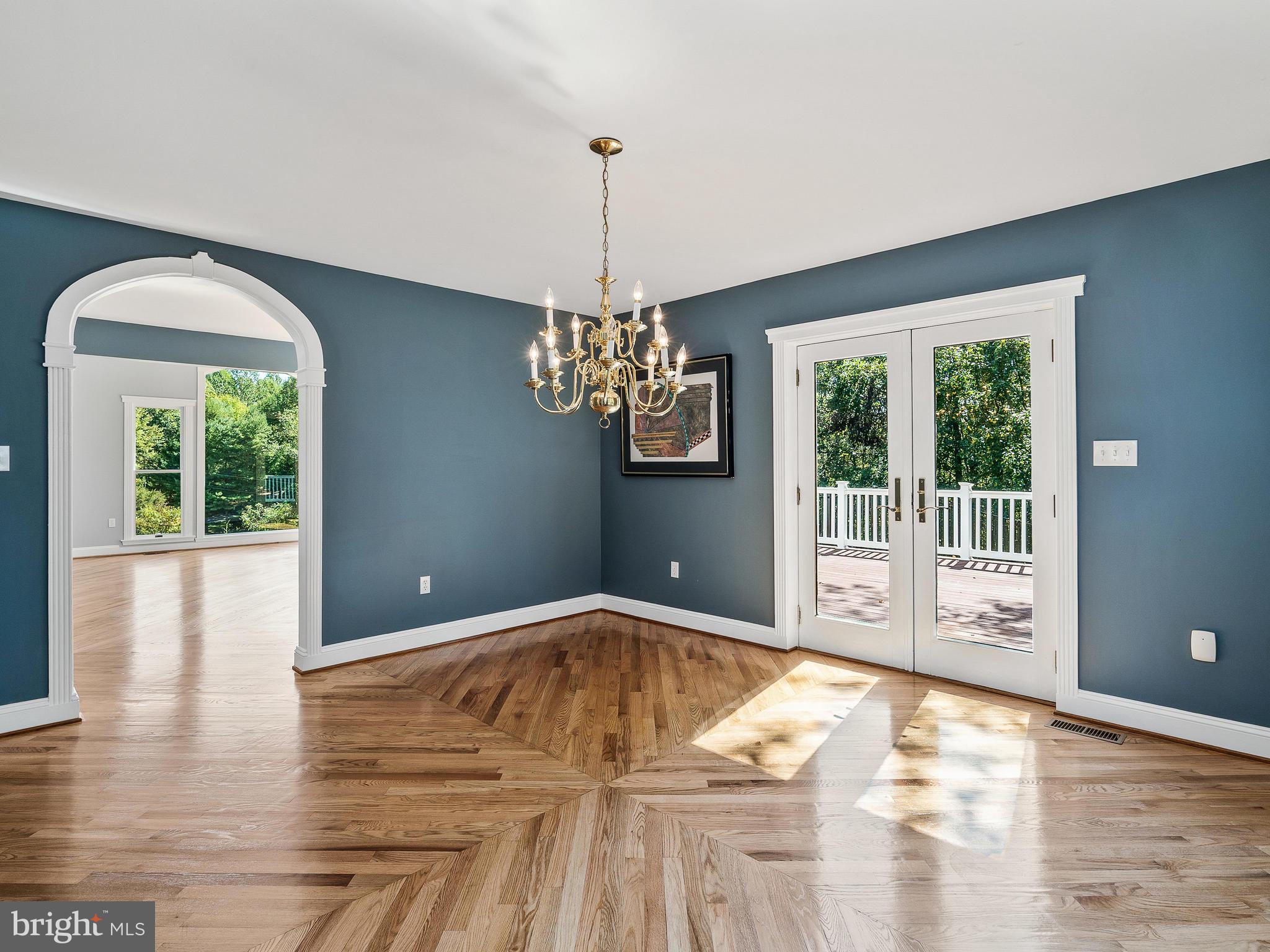 3444 Woodbine Road Woodbine, MD 21797 - Photo 5 of 78 Dining room opening to a custom deck