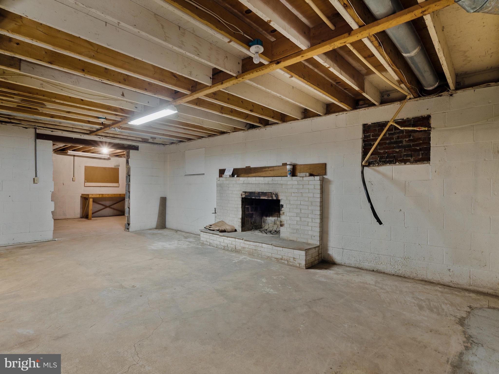 3444 Woodbine Road Woodbine, MD 21797 - Photo 77 of 78 Wood burning basement fireplace