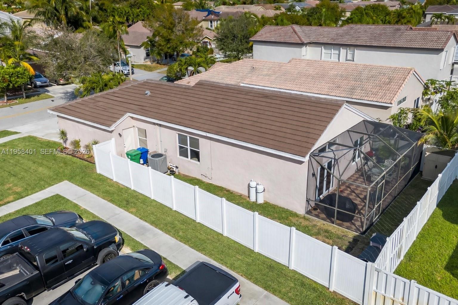 17476 Southwest 20th Street Miramar, FL 33029 - Photo 18 of 28 a view of a house with a yard