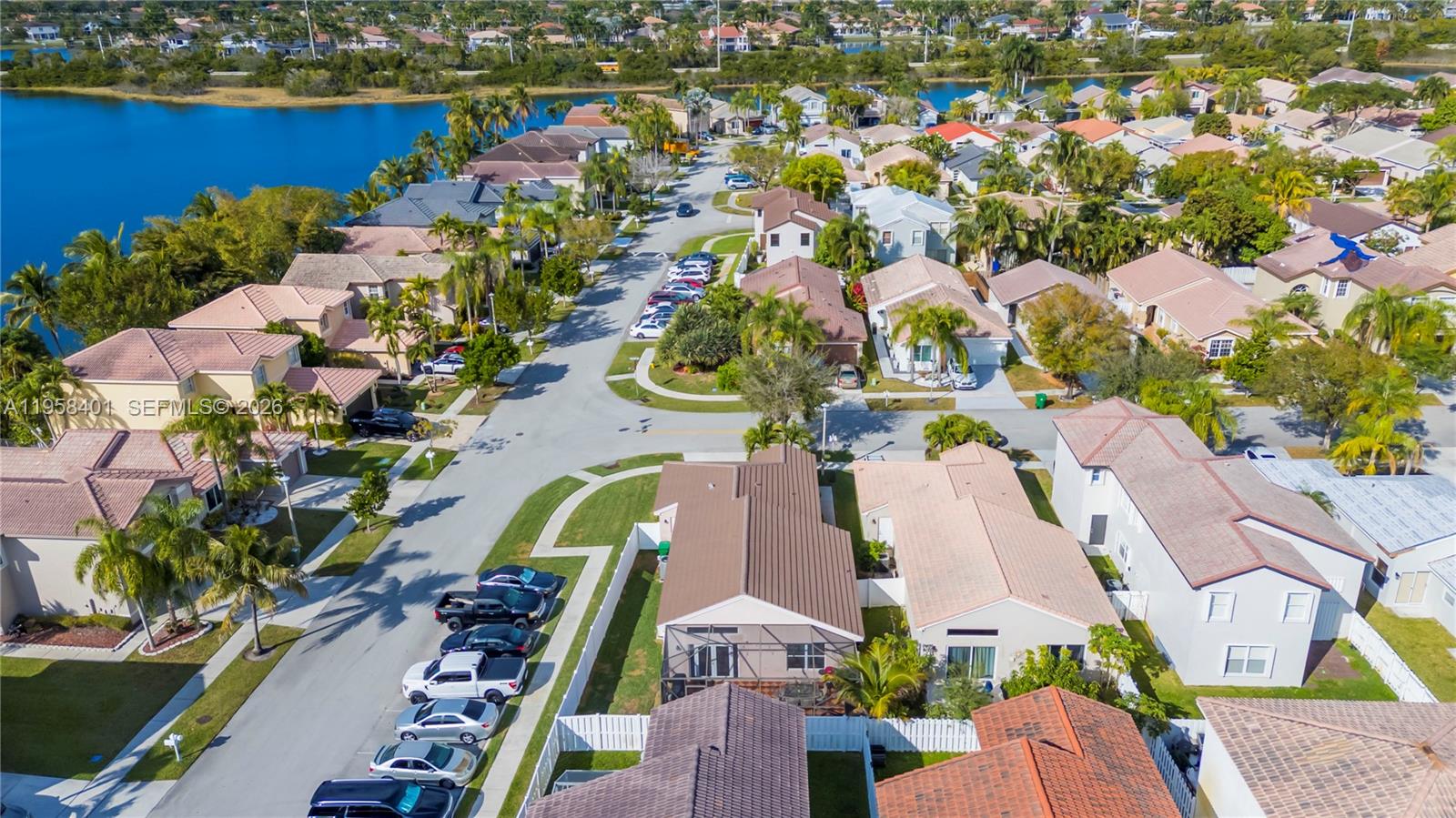 17476 Southwest 20th Street Miramar, FL 33029 - Photo 20 of 28 an aerial view of residential houses with outdoor space
