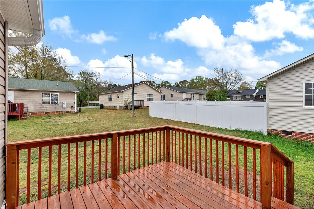 1942 Inman Drive Anderson, SC 29625 - Photo 18 of 18 Back Deck