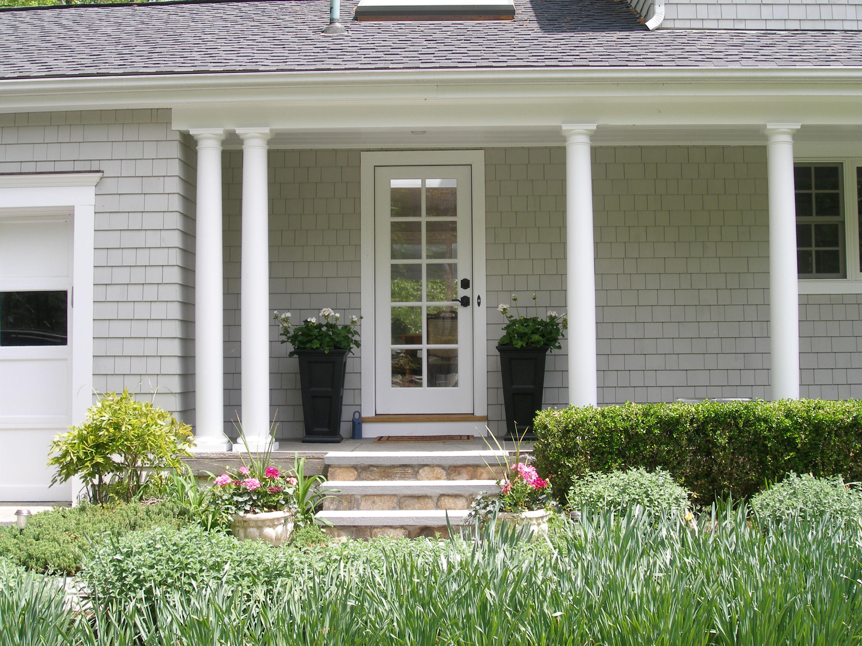 719 Cheese Spring Road New Canaan, CT 06840 - Photo 23 of 24 a view of house with front door