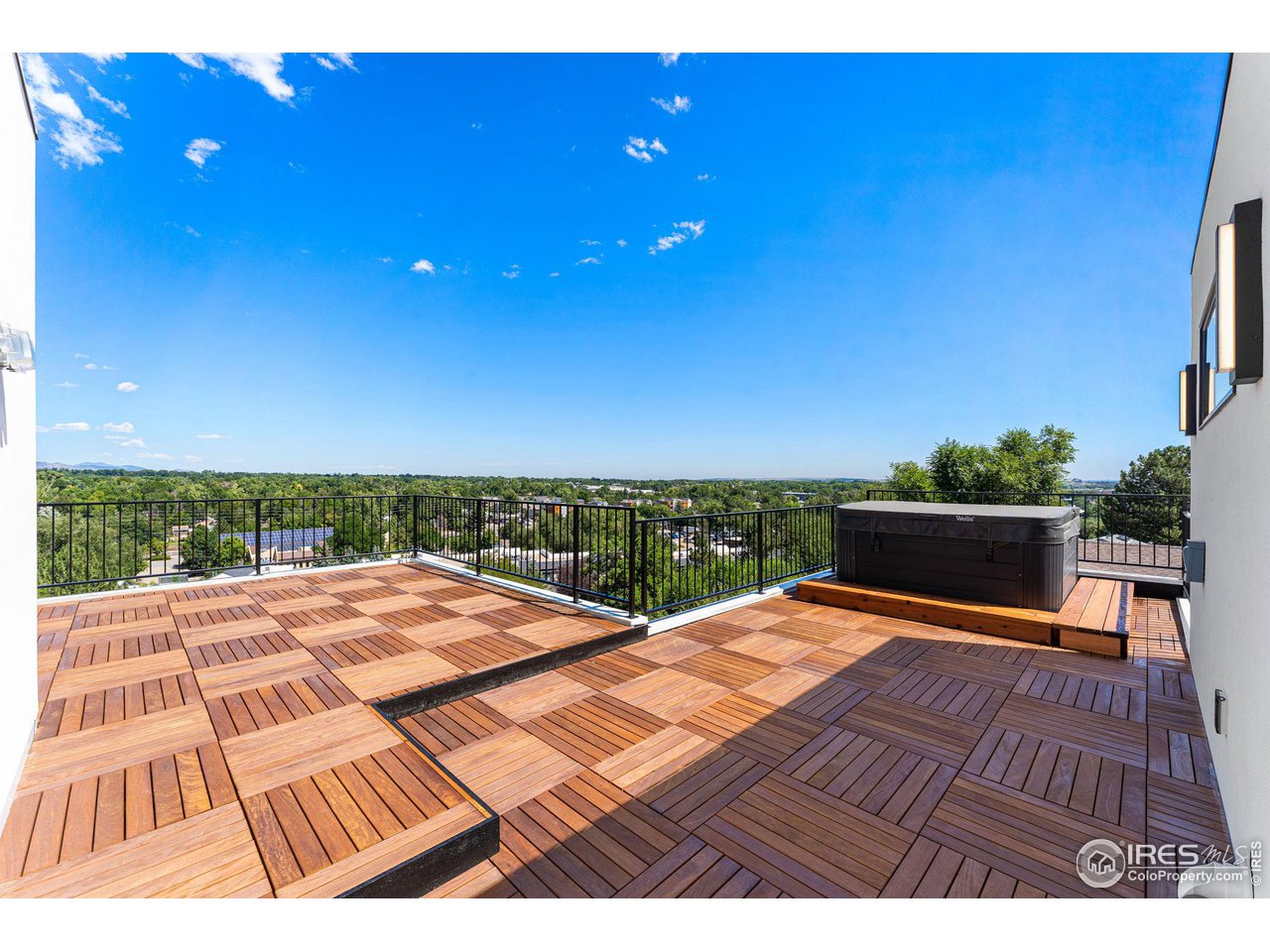 2445 Balsam Drive Boulder, CO 80304 - Photo 30 of 40 Upper level deck with hot tub
