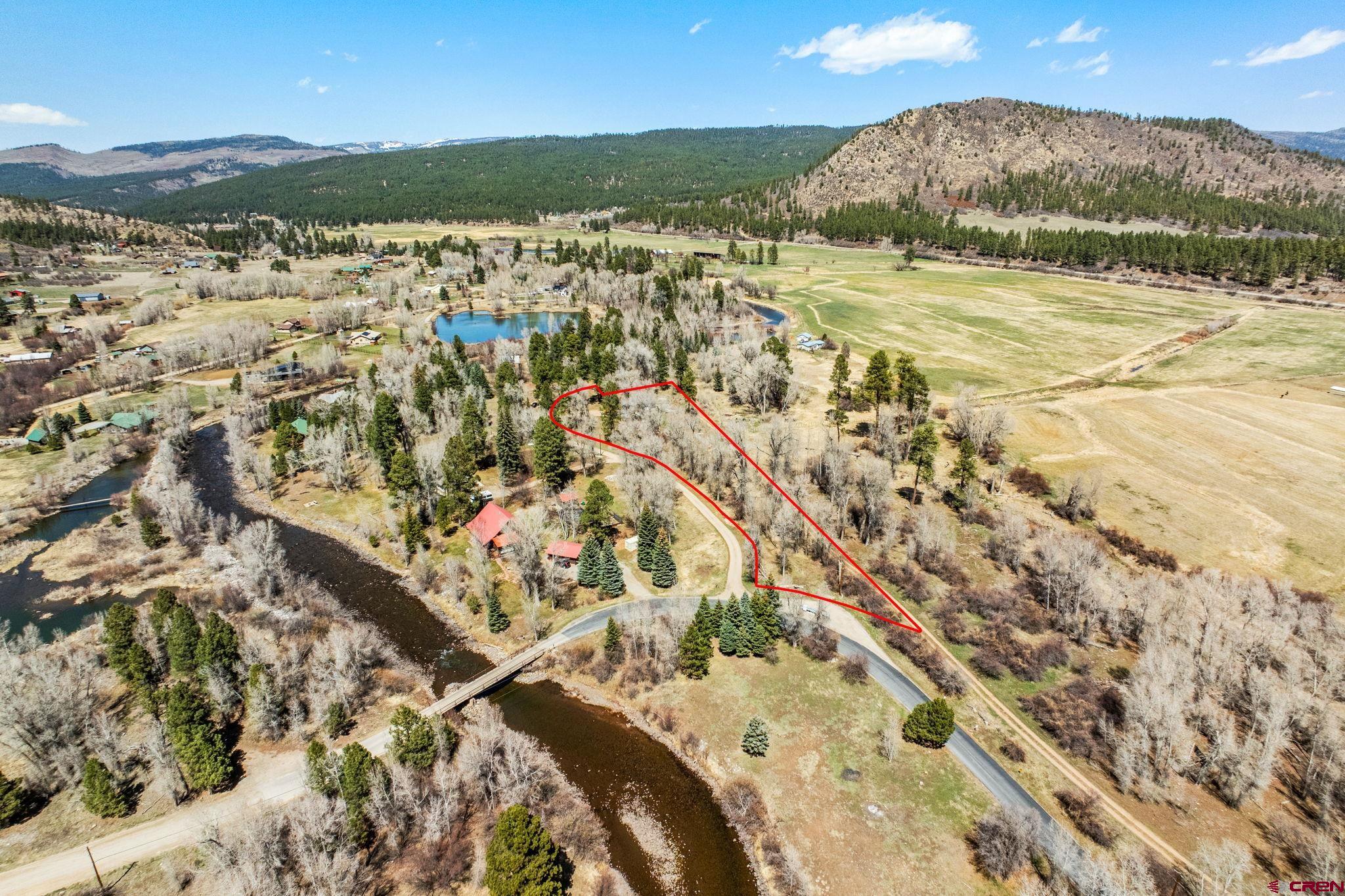 124 Richards Drive Bayfield, CO 81122 - Photo 39 of 42 a view of lake and mountain