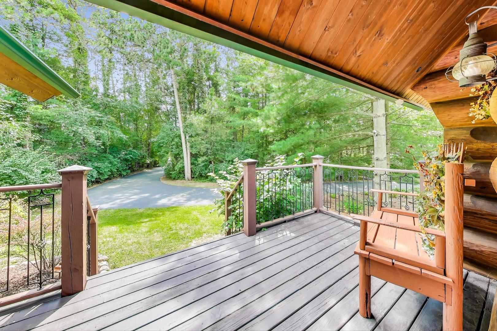 19542 Bauer Road Custer Park, IL 60481 - Photo 3 of 42 a view of deck with a large trees