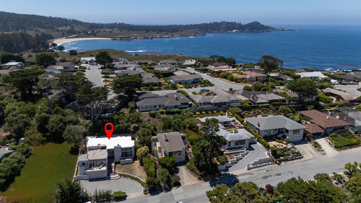2920 Ribera Road Carmel, CA 93923 - Photo 2 of 18 an aerial view of multiple house