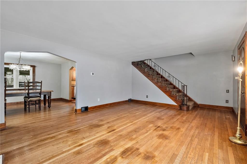 1327 Heberton Street Pittsburgh, PA 15206 - Photo 7 of 40 Living area flows seamlessly to the dining area and kitchen