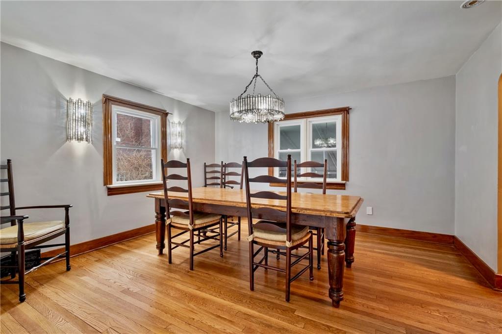 1327 Heberton Street Pittsburgh, PA 15206 - Photo 9 of 40 Formal dining room with updated light fixtures