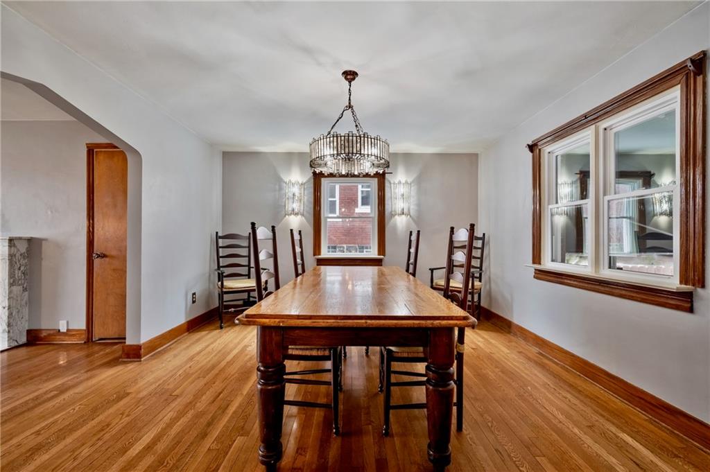 1327 Heberton Street Pittsburgh, PA 15206 - Photo 10 of 40 Formal dining room becomes the perfect extension of the kitchen