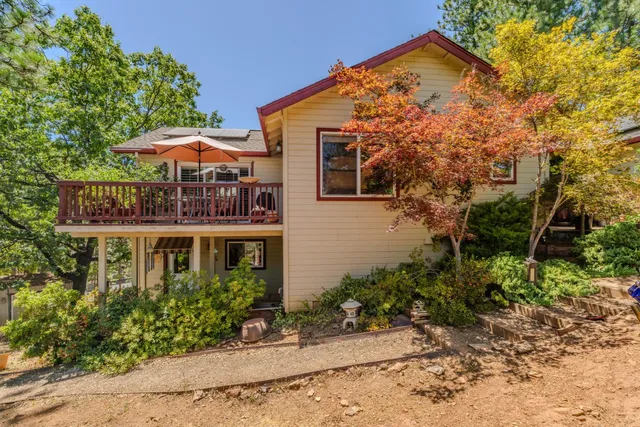 a view of a outdoor space with trees