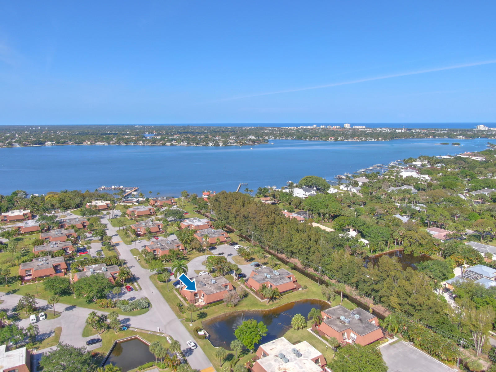825 Center Street, Unit 10B Jupiter, FL 33458 - Photo 28 of 33 aerial 1