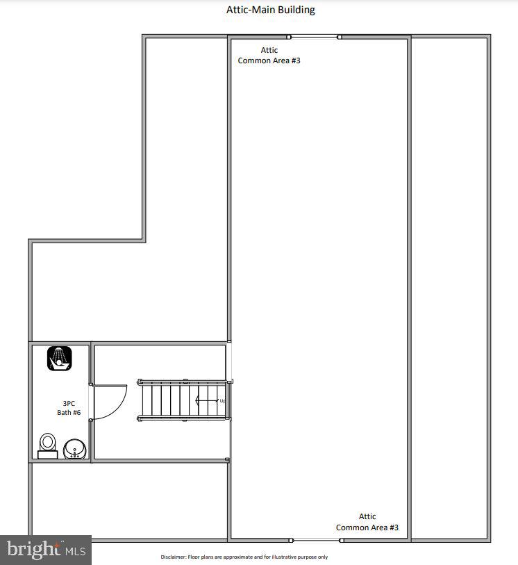 5020 Waterloo Road Ellicott City, MD 21043 - Photo 54 of 54 Floor Plan -Attic