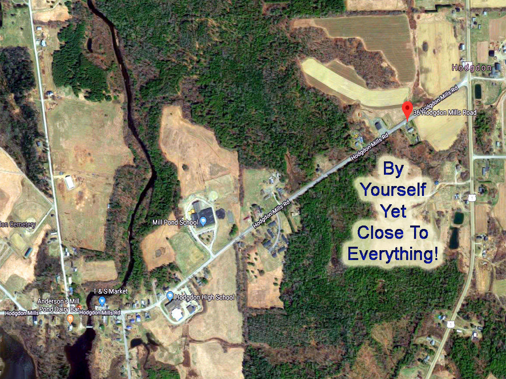 36 Hodgdon Mills Road Houlton, ME 04730 - Photo 2 of 34 aerial-map-hodgdon