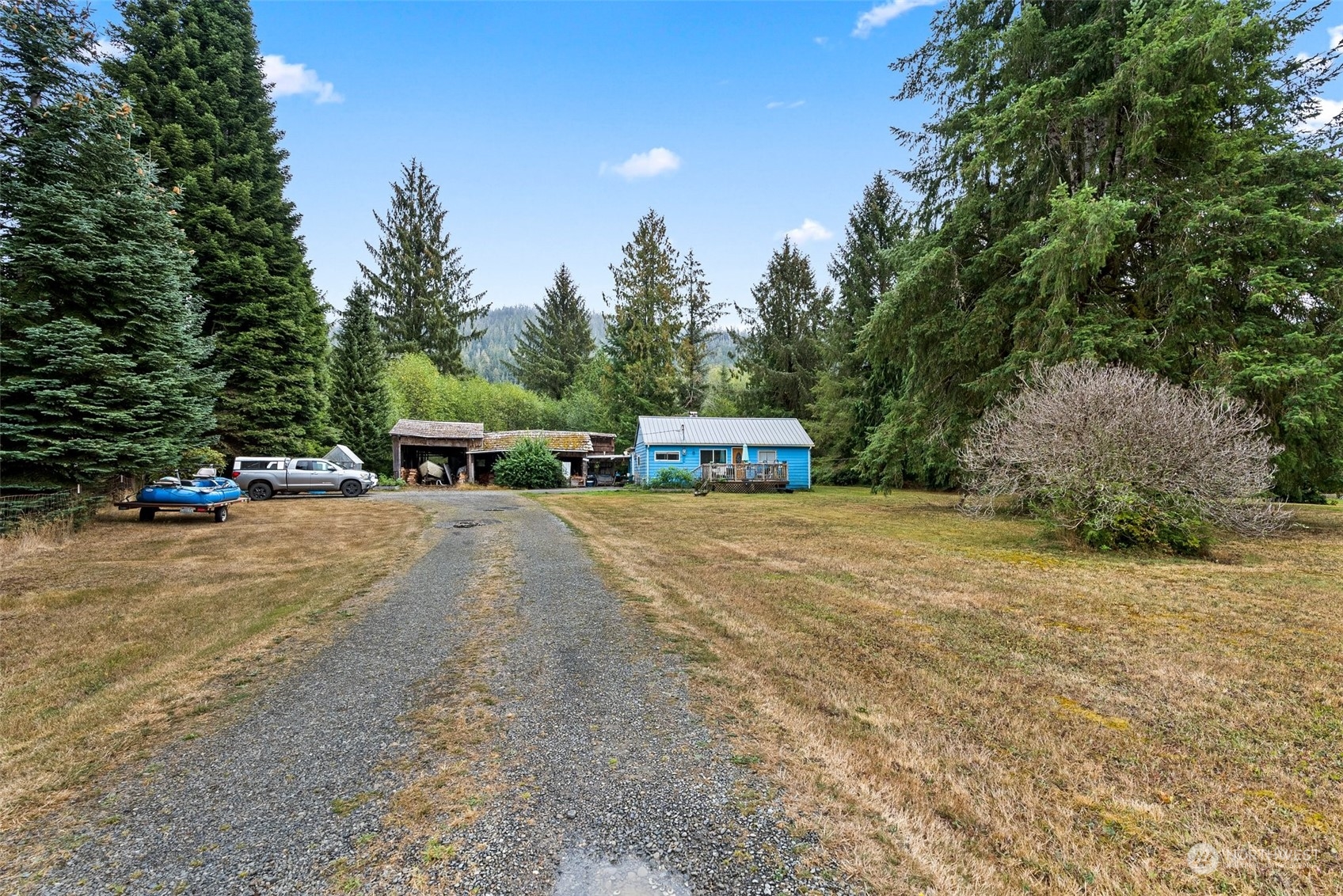 5402 Us Highway Humptulips, WA 98552 - Photo 2 of 17 a view of street with parked cars