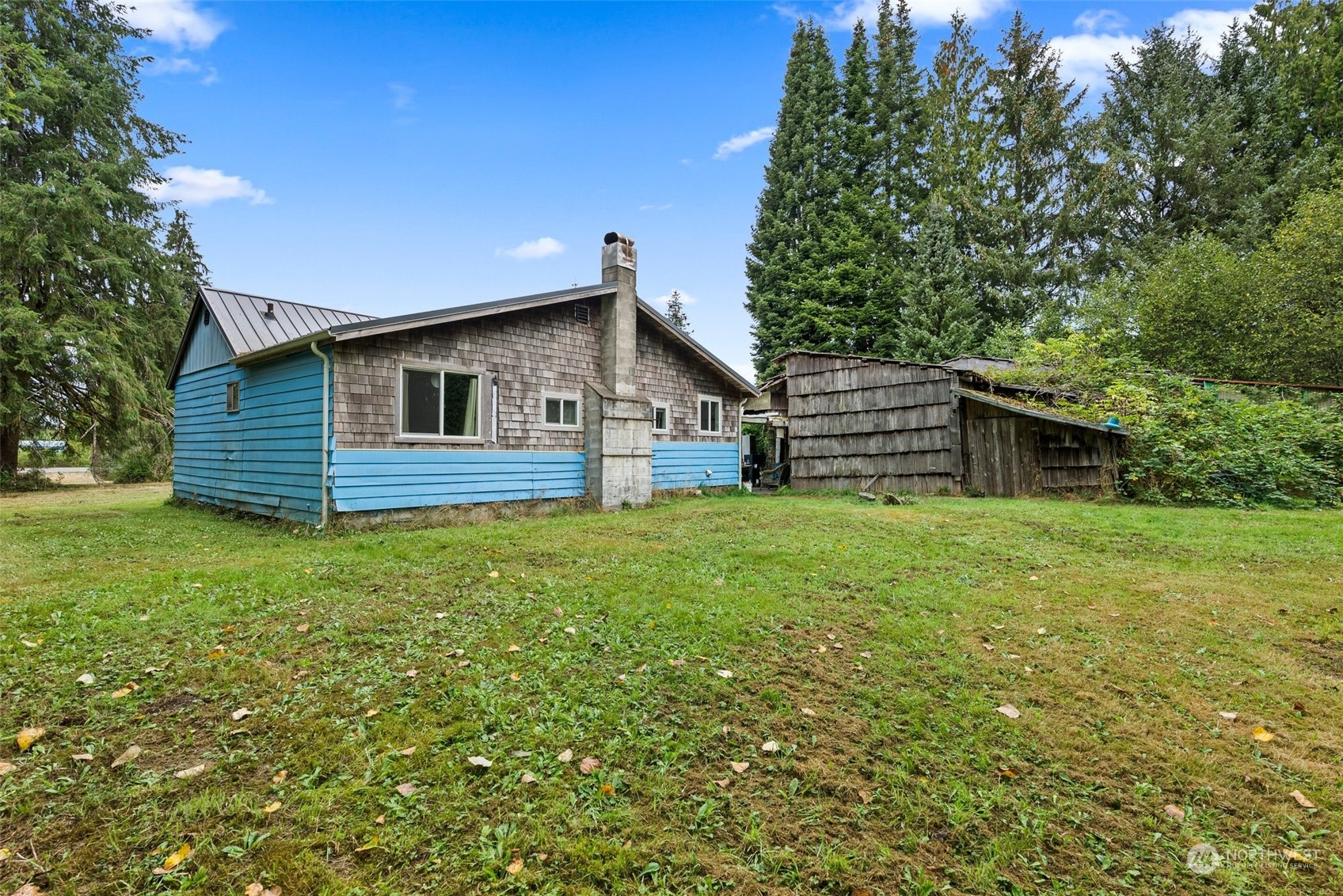 5402 Us Highway Humptulips, WA 98552 - Photo 3 of 17 a view of a house with a backyard