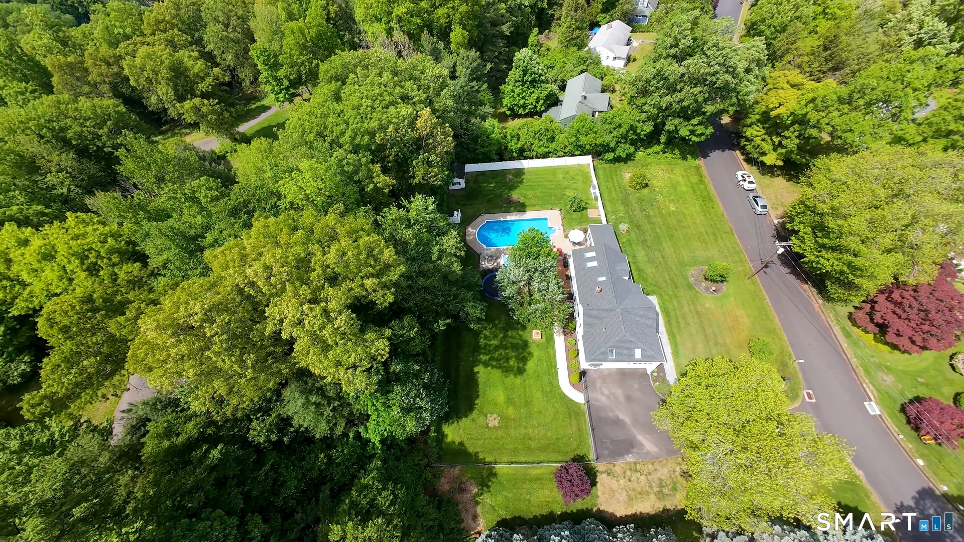 13 Pleasant Rise Circle Brookfield, CT 06804 - Photo 3 of 40 an aerial view of a house with a garden