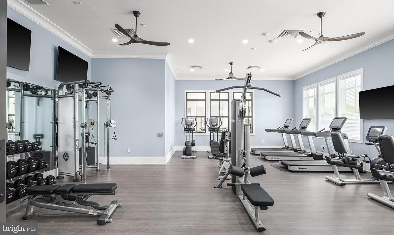 15795 Gardenia Rdg Way Haymarket, VA 20169 - Photo 48 of 63 a view of a room with gym equipment