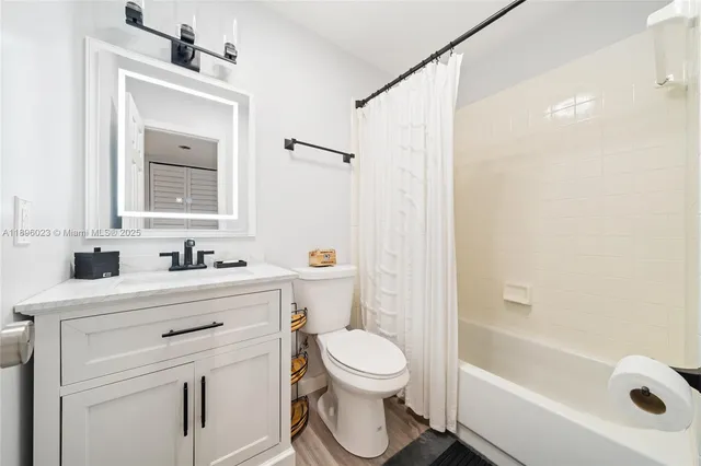 a bathroom with a sink a toilet and a bathtub