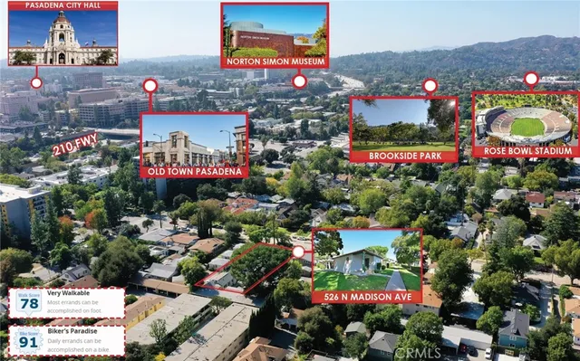 $1,550,000 | 526 North Madison Avenue, Pasadena, CA 91101