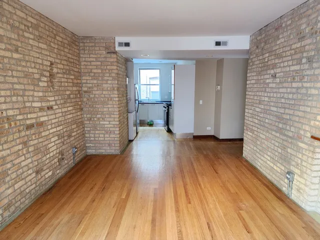 a view of wooden floor in a room