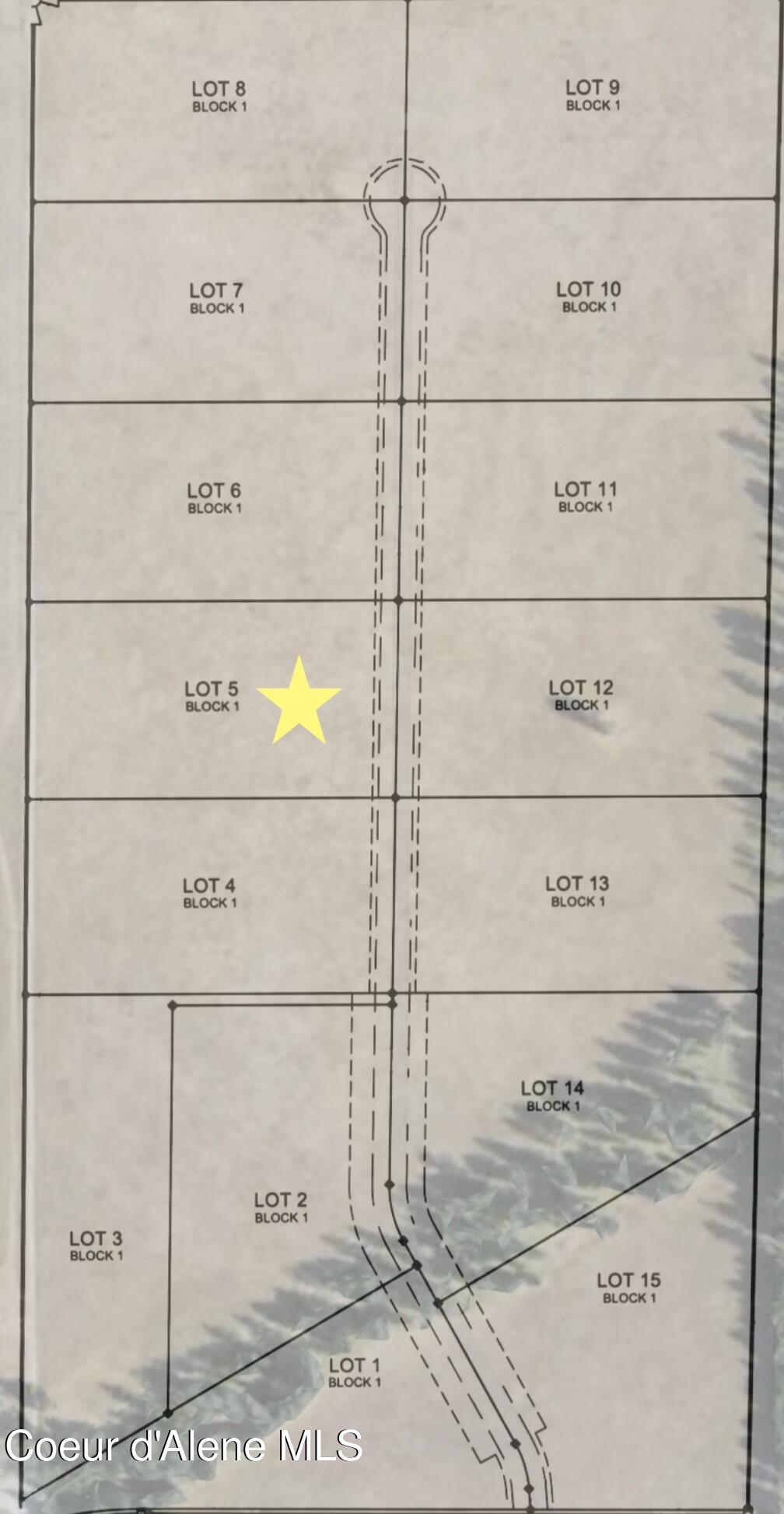 Lot 5 North Stonemason Way Rathdrum, ID 83858 - Photo 6 of 6 Aerial lot configuration