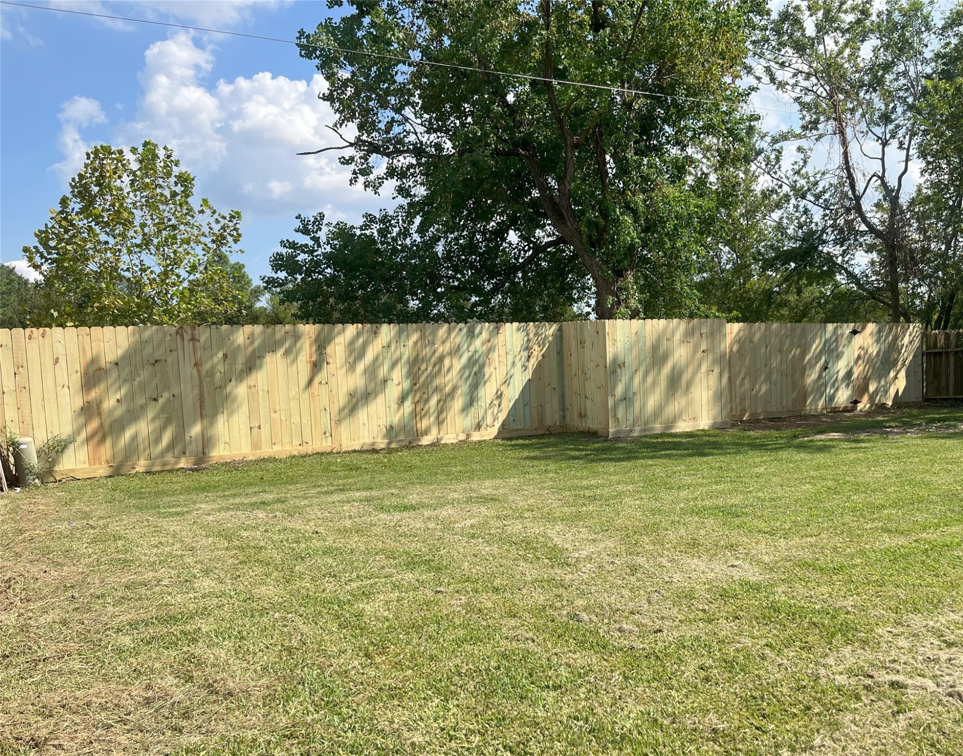 14874 Easingwold Drive Houston, TX 77015 - Photo 13 of 13 a view of a yard with an outdoor space