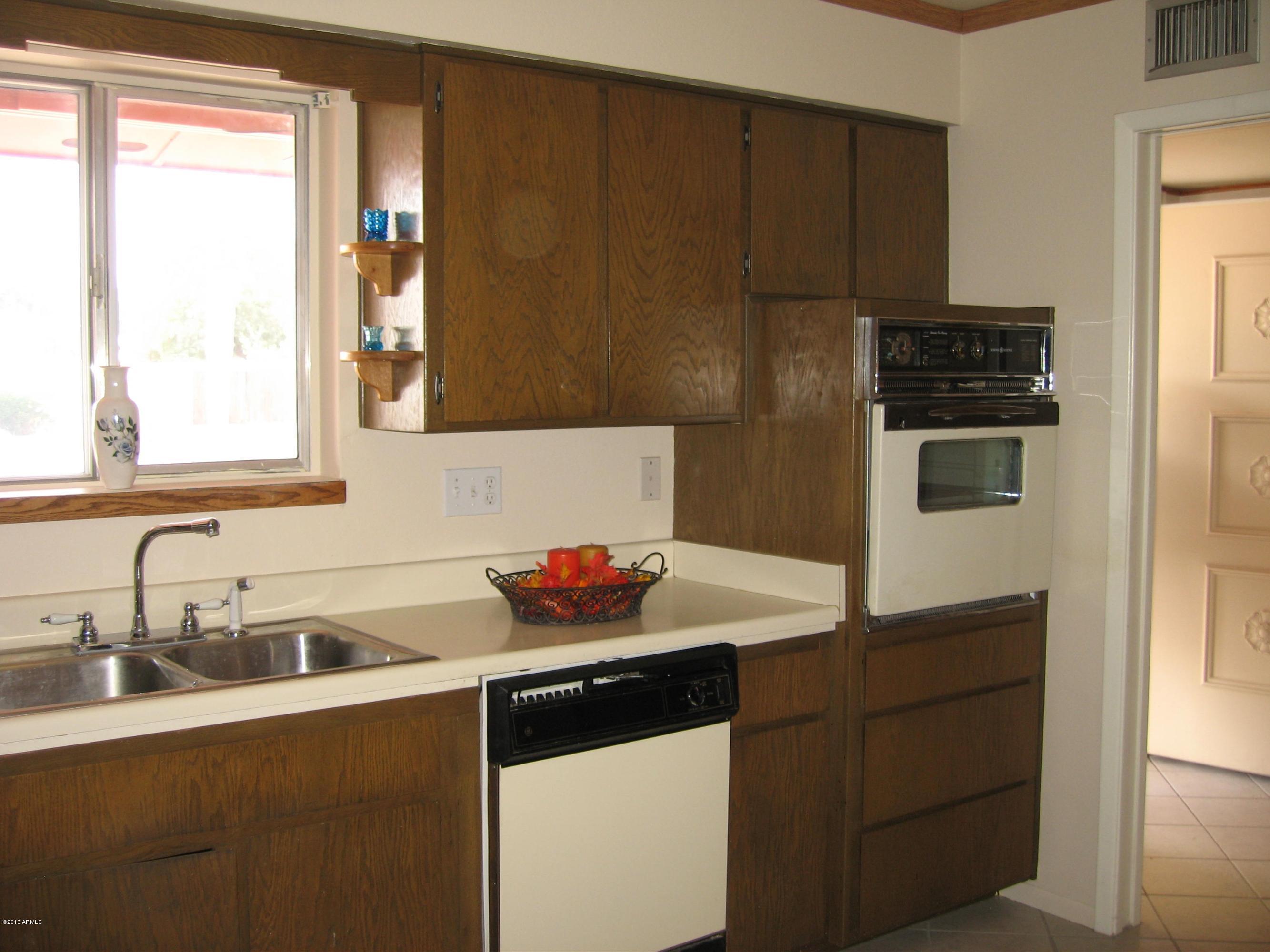 6529 East Decatur Street Mesa, AZ 85205 - Photo 11 of 50 Kitchen Window, Double Sink, DW & Oven