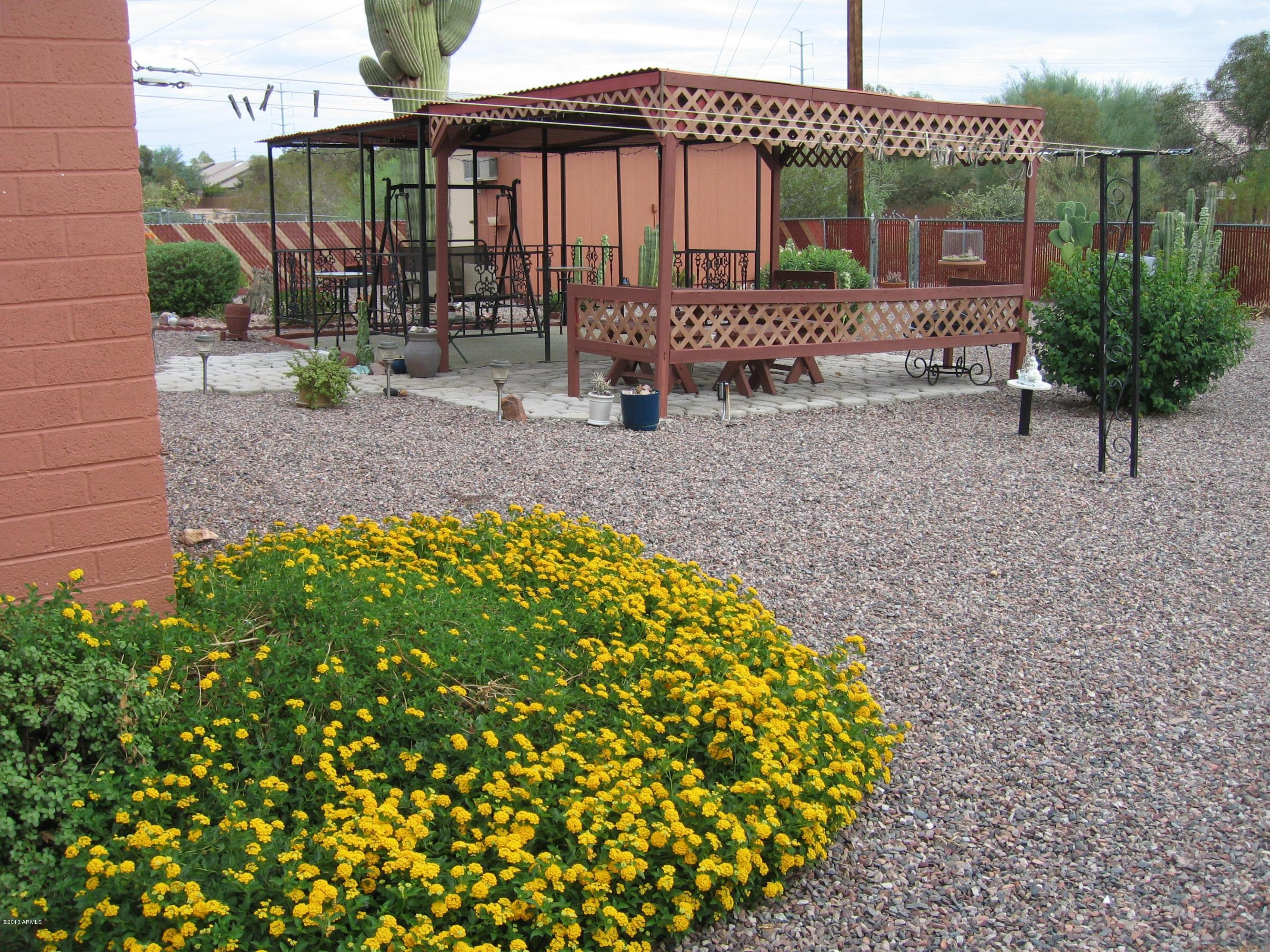6529 East Decatur Street Mesa, AZ 85205 - Photo 30 of 50 Colorful and Relaxing Backyard