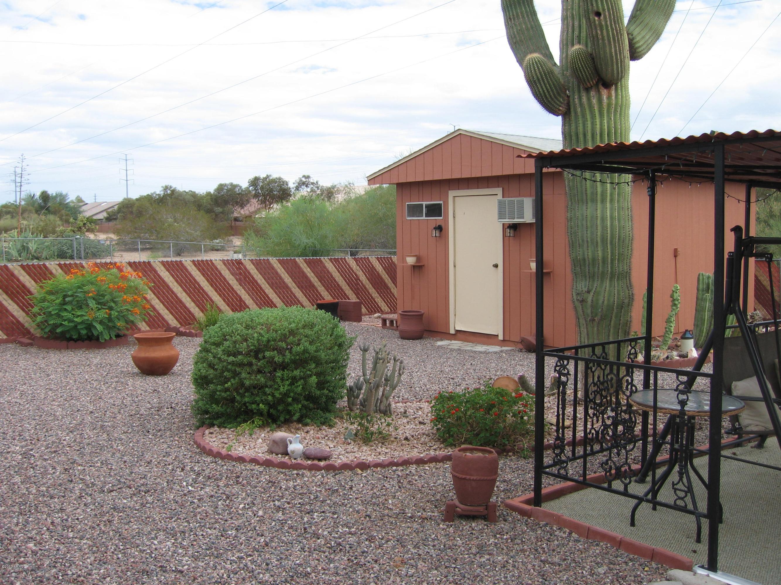 6529 East Decatur Street Mesa, AZ 85205 - Photo 41 of 50 View to Second Craft/Storage Building
