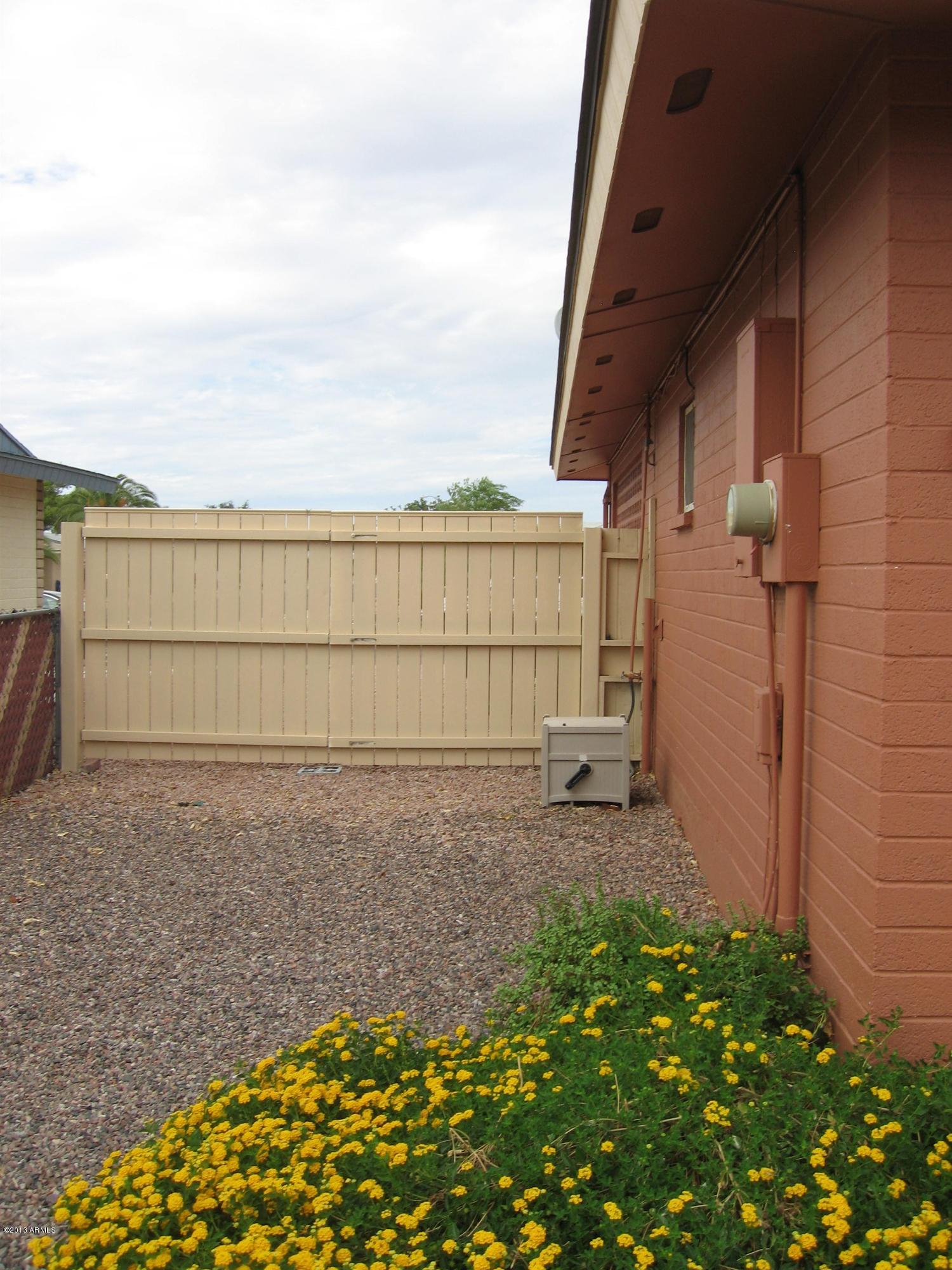 6529 East Decatur Street Mesa, AZ 85205 - Photo 42 of 50 West Side of Home with RV Gate