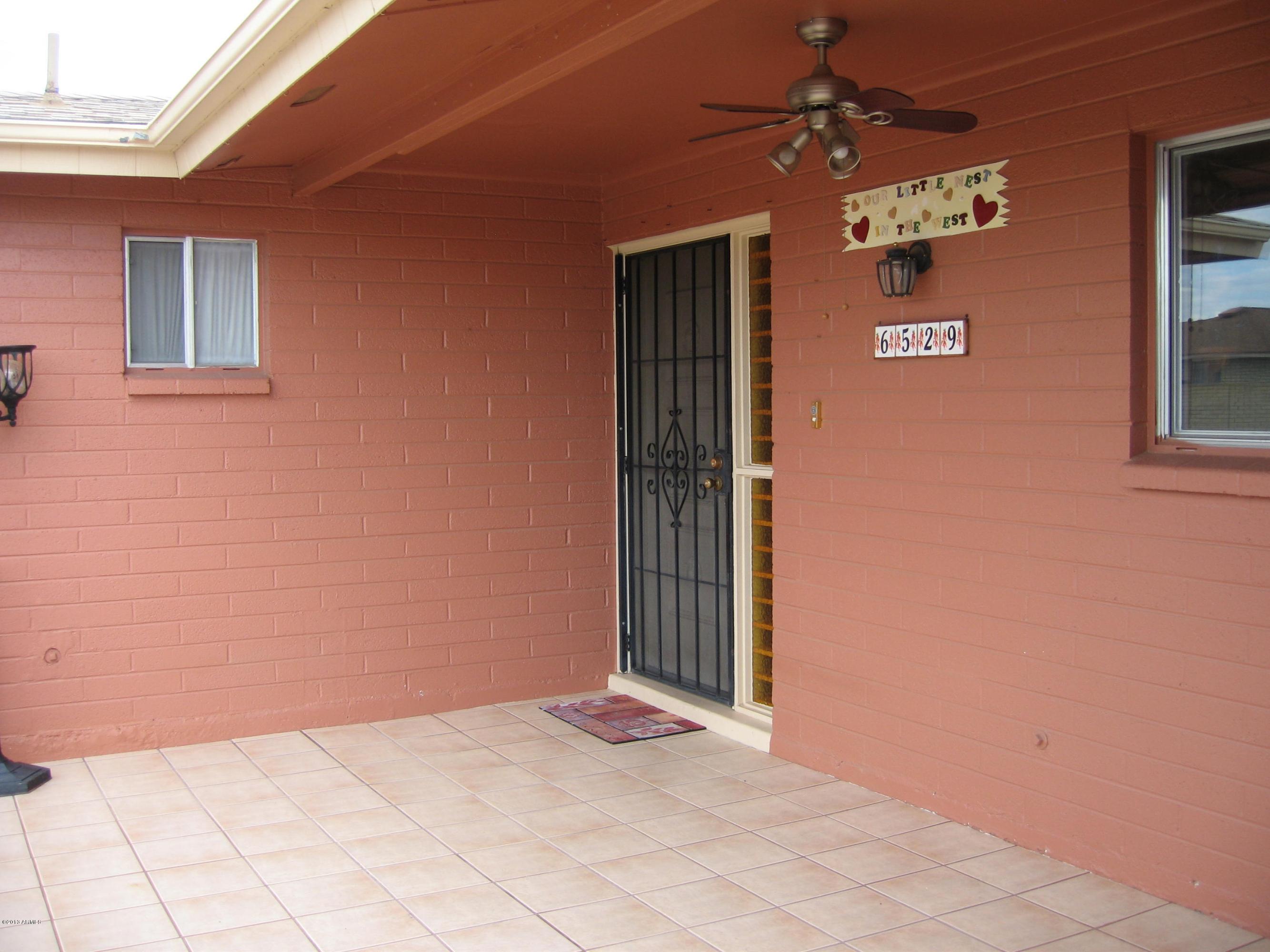 6529 East Decatur Street Mesa, AZ 85205 - Photo 45 of 50 Security Door & Tiled Front Patio