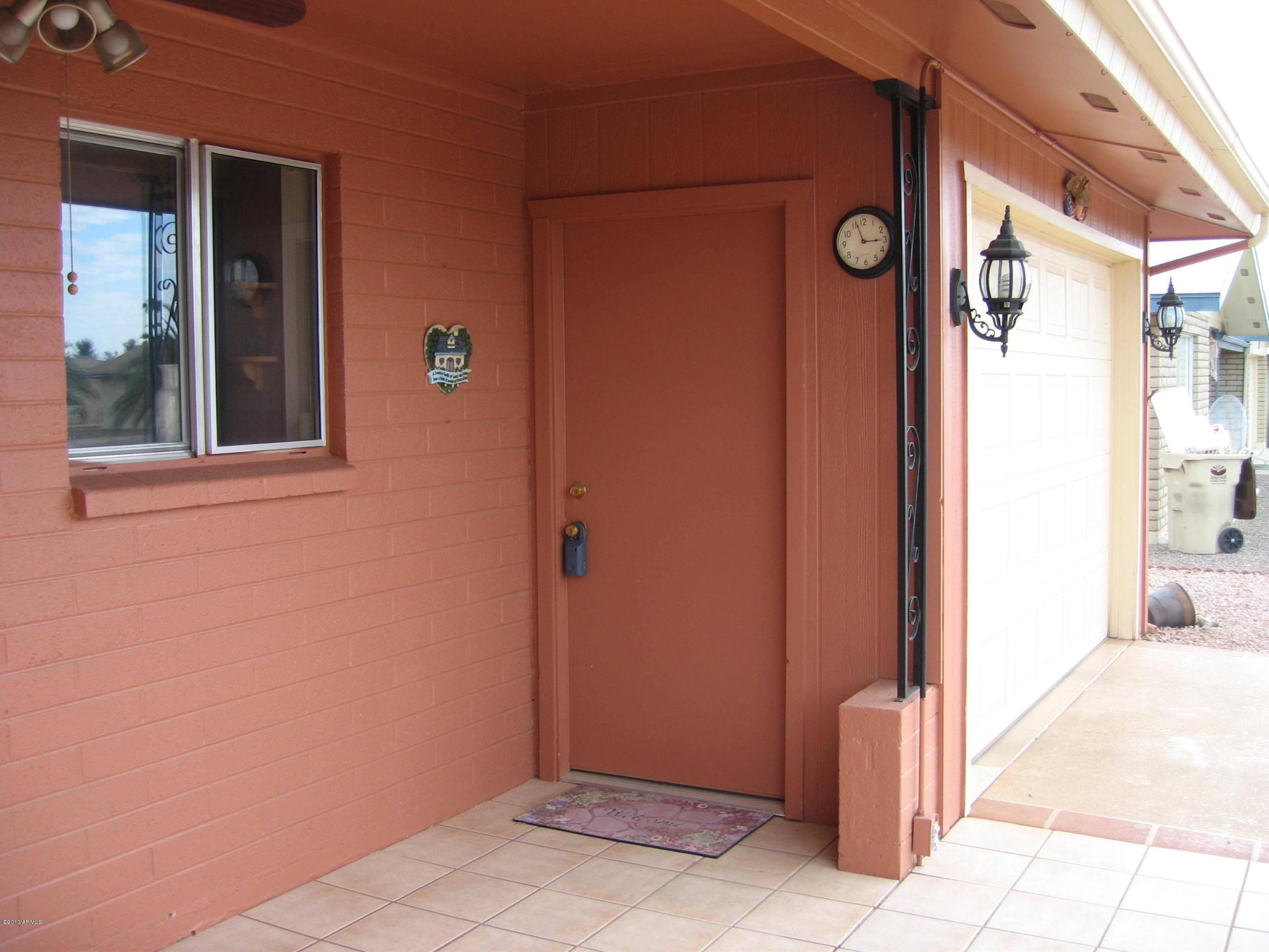 6529 East Decatur Street Mesa, AZ 85205 - Photo 47 of 50 Garage Door off Front Patio