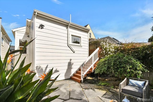 a view of an outdoor seating area