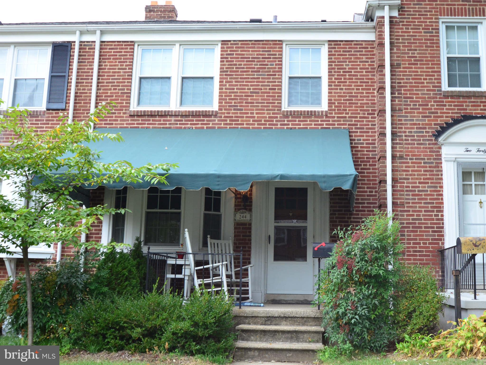 244 Brandon Road Baltimore, MD 21212 - Photo 30 of 30 Exterior (Front)