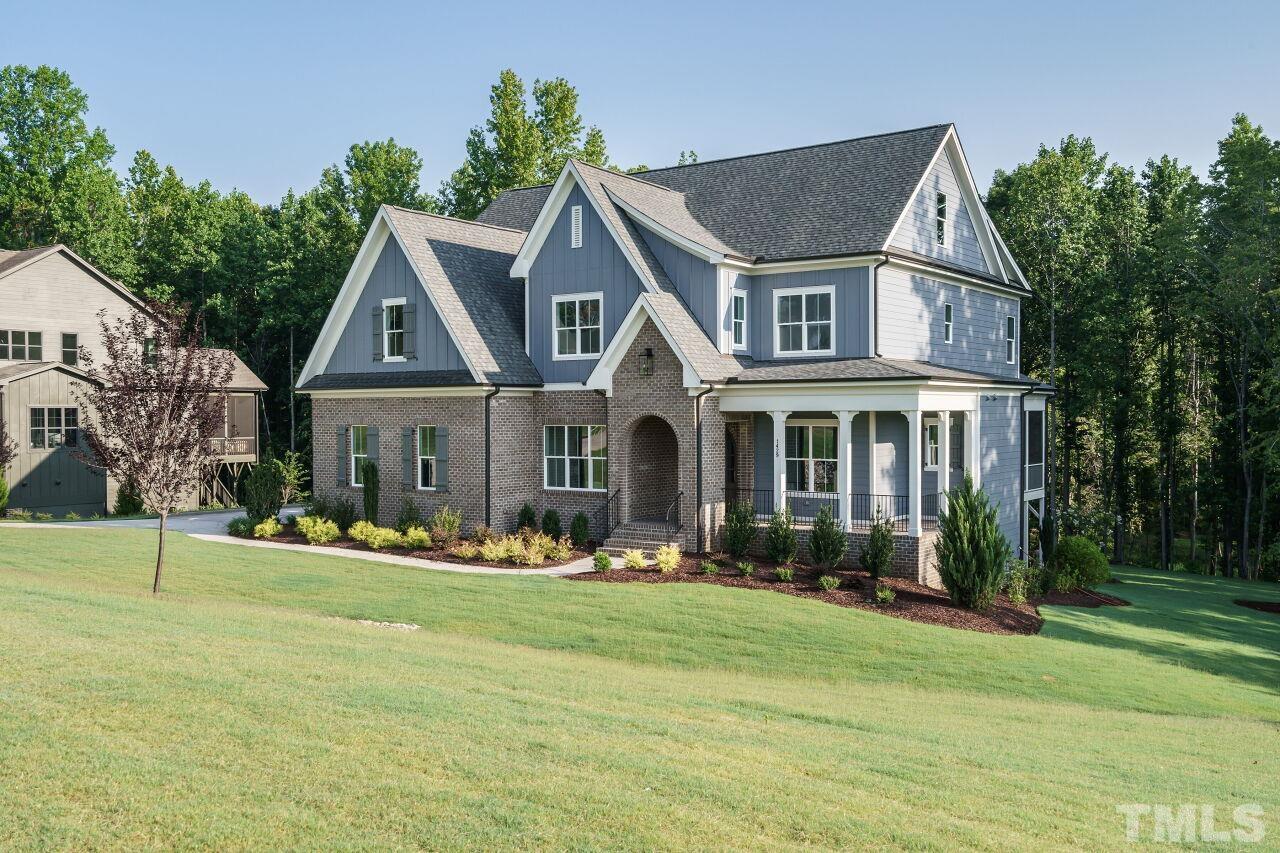 1429 Blantons Creek Drive Wake Forest, NC 27587 - Photo 22 of 40 a front view of a house with a yard